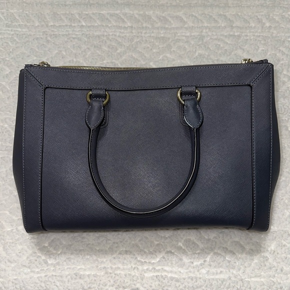 Gorgeous EUC Henri Bendel W. 57th Carryall Satchel - Picture 3 of 9